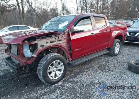 2017 Chevrolet Colorado Lt z USA, uszkodzony, nr VIN 1GCGTCENXH1198734